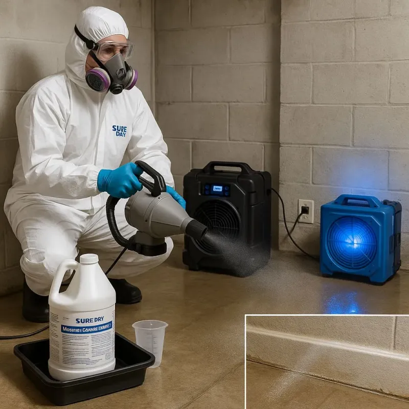 Sanitization and Odor Removal process in Saint James, MN