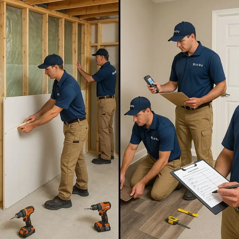 Repairs and Reconstruction process in Saint James, MN