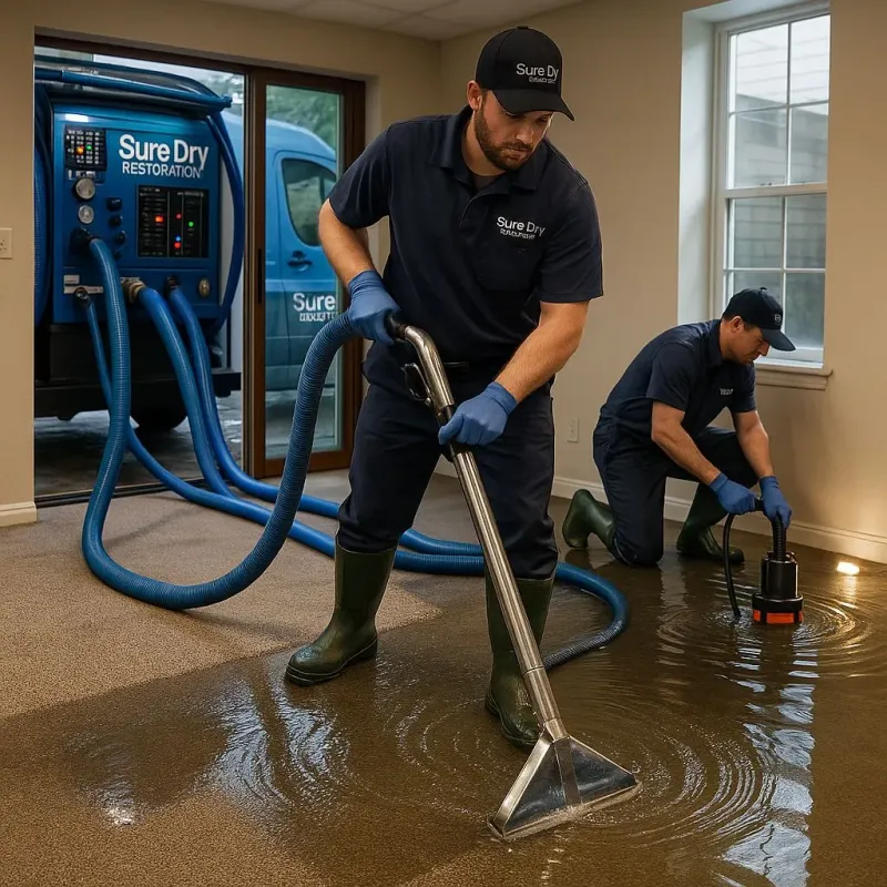 Water Extraction and Removal process in Saint James, MN